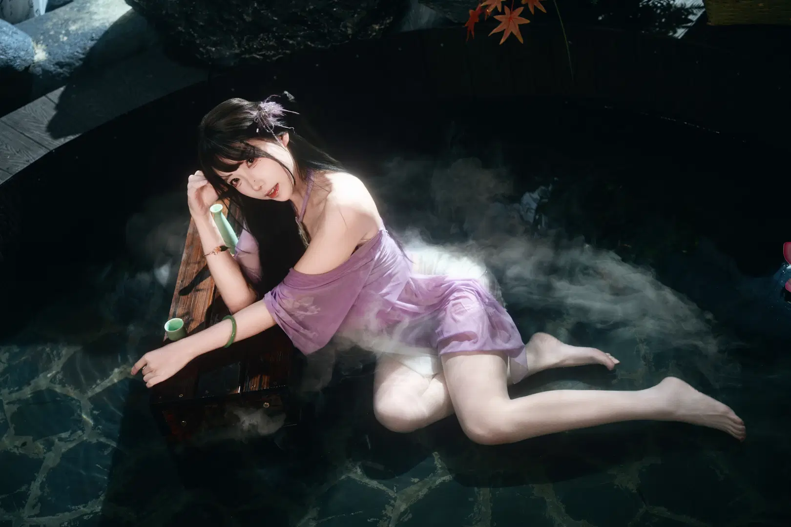 紫紗の薄霧に包まれて、優美なる中華古風の逢瀬へ - Forever Khalil C - 2枚目