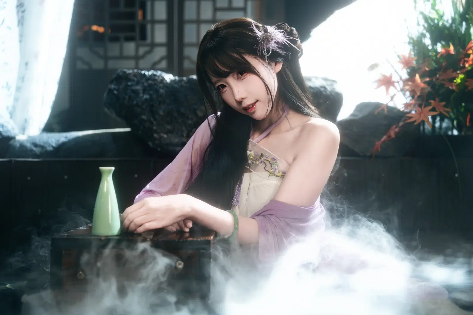 紫紗の薄霧に包まれて、優美なる中華古風の逢瀬へ - Forever Khalil C - 3枚目