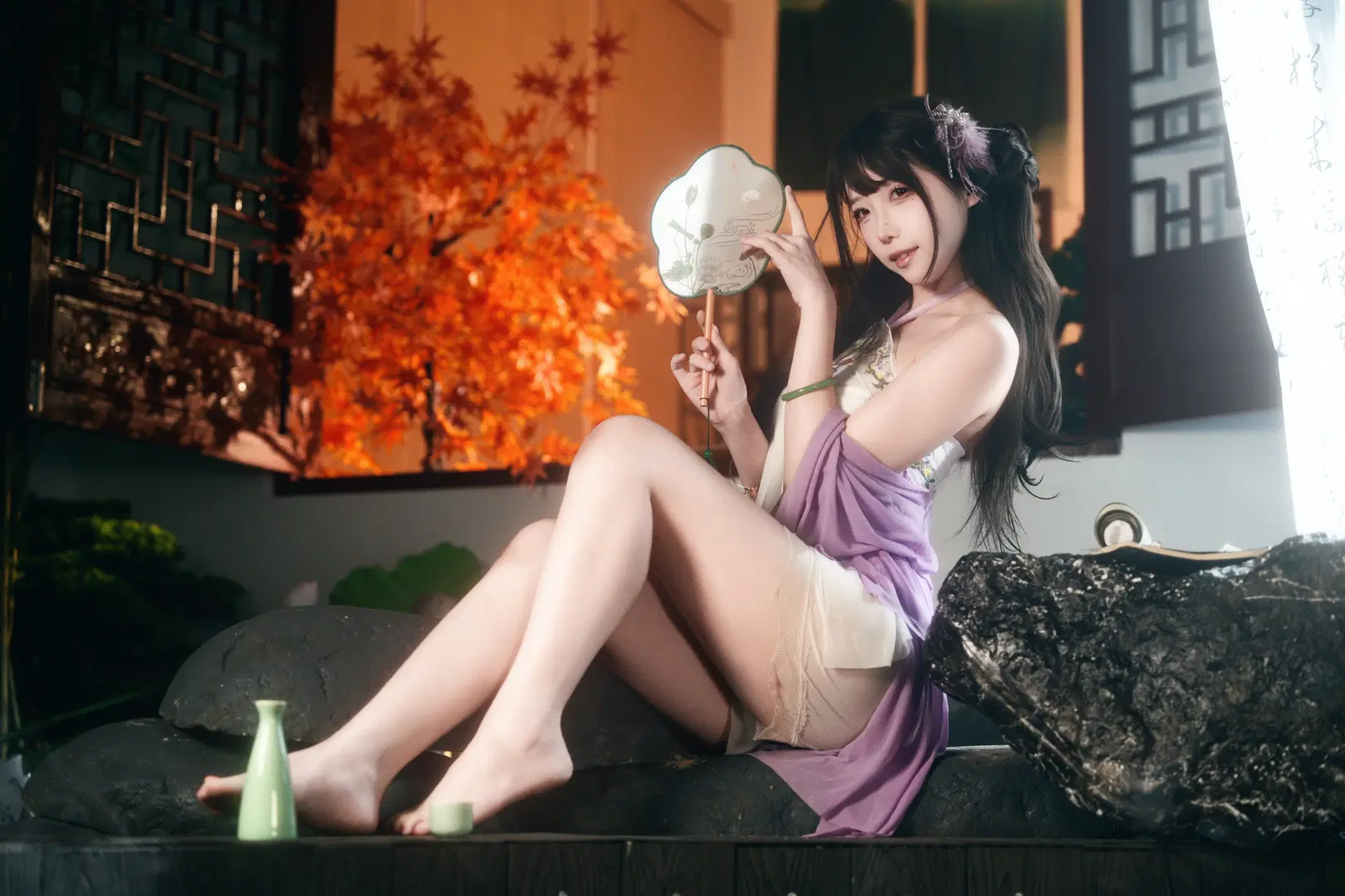 紫紗の薄霧に包まれて、優美なる中華古風の逢瀬へ - Forever Khalil C - 7枚目