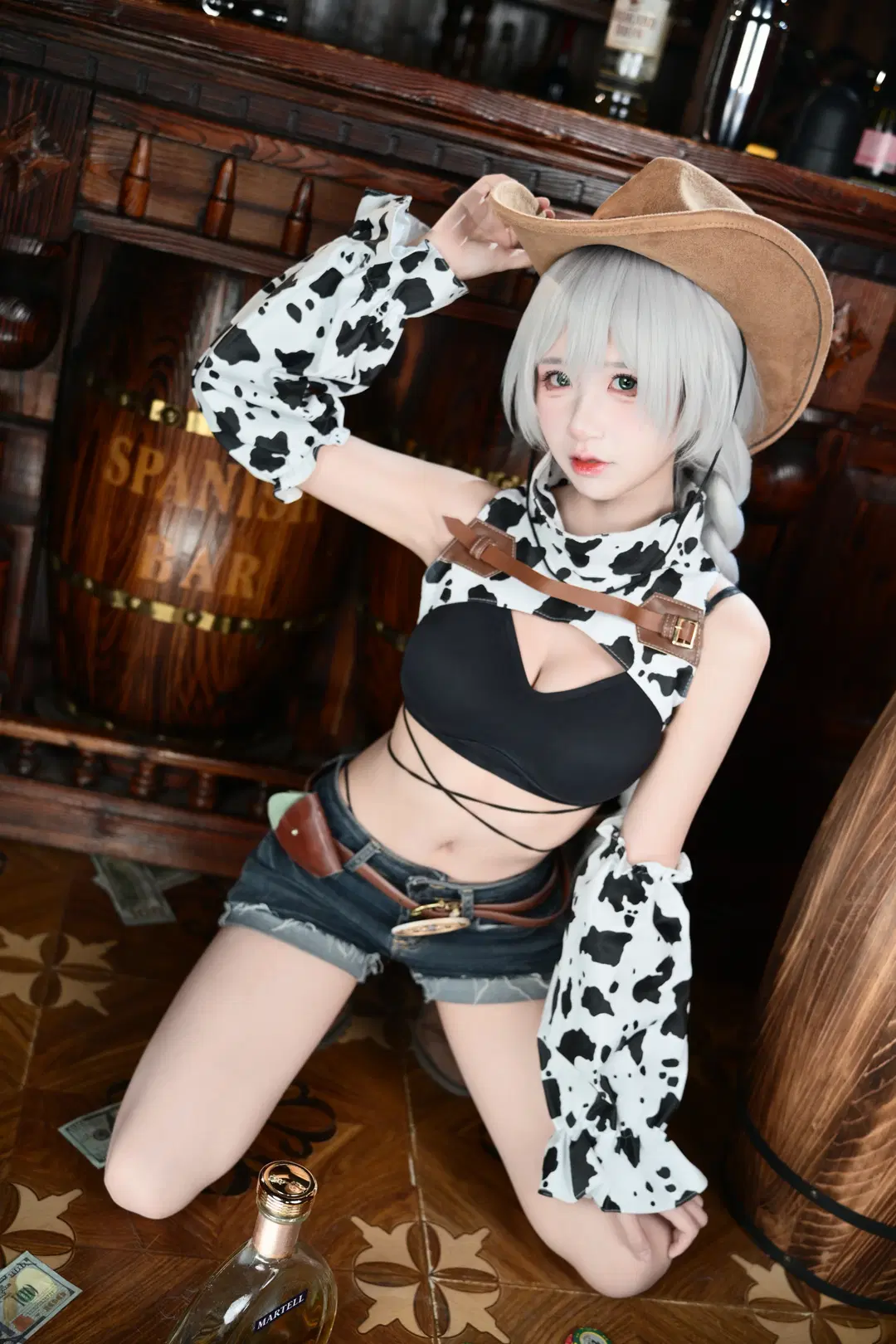 【ファーゴコスプレ】『アズールレーン』純白の熱潮：ウエスタンカウボーイ コスプレの風情（アズールレーン ファーゴ） - Forever_Khalil_C - 7枚目