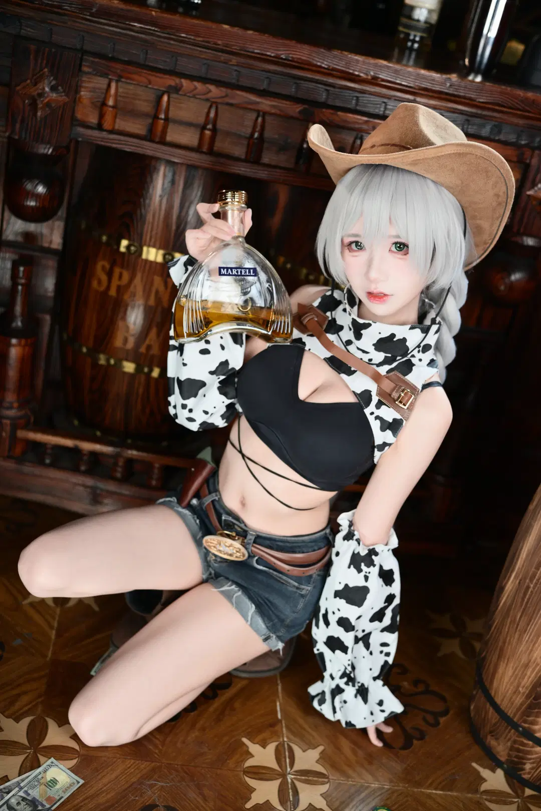 【ファーゴコスプレ】『アズールレーン』純白の熱潮：ウエスタンカウボーイ コスプレの風情（アズールレーン ファーゴ） - Forever_Khalil_C - 8枚目