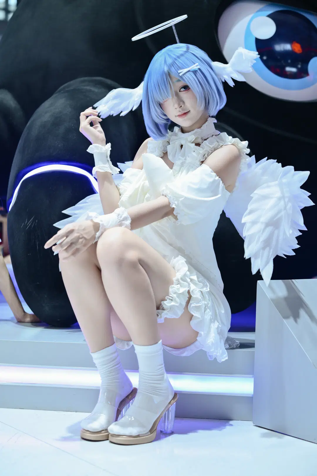 cosplay, 白丝, 精灵造型, 漫展随拍, chinajoy2026
