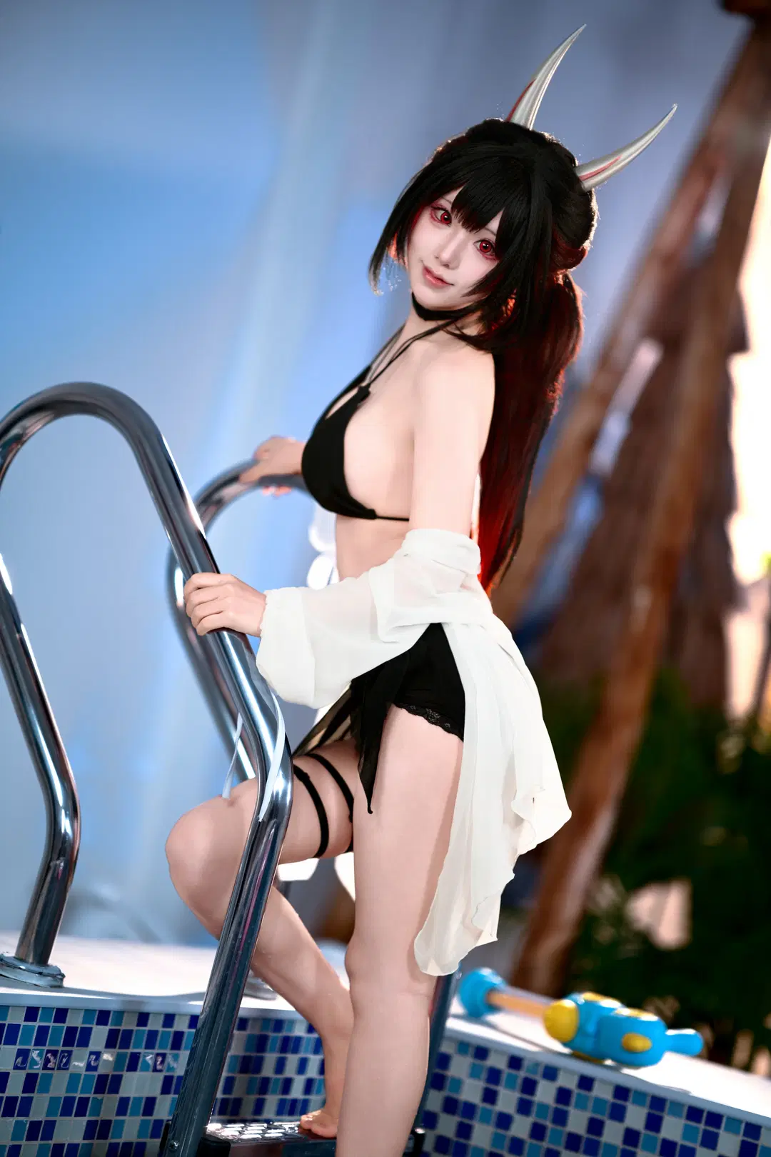 アズールレーン, 水着コスプレ, サマーフィルム, 初月 コスプレ, マンボチキン