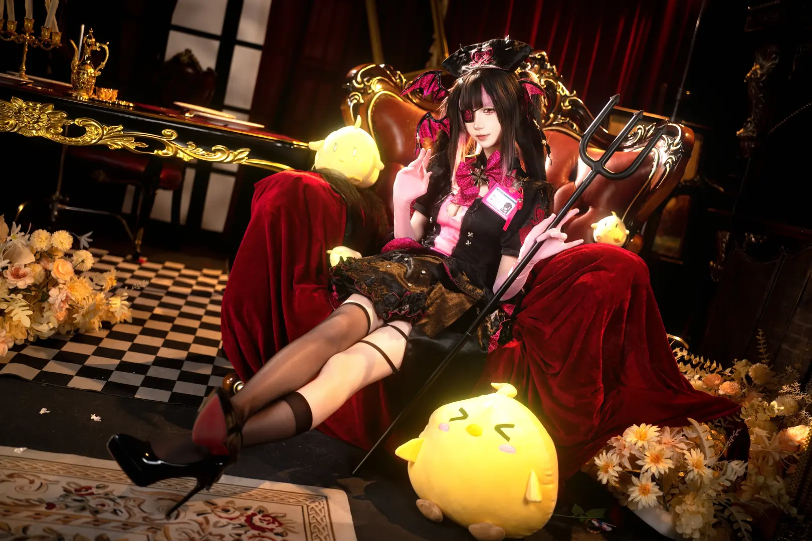 碧蓝航线, 哥特风, 黑丝, 吸血鬼, 莫里茨亲王cos - 第9张
