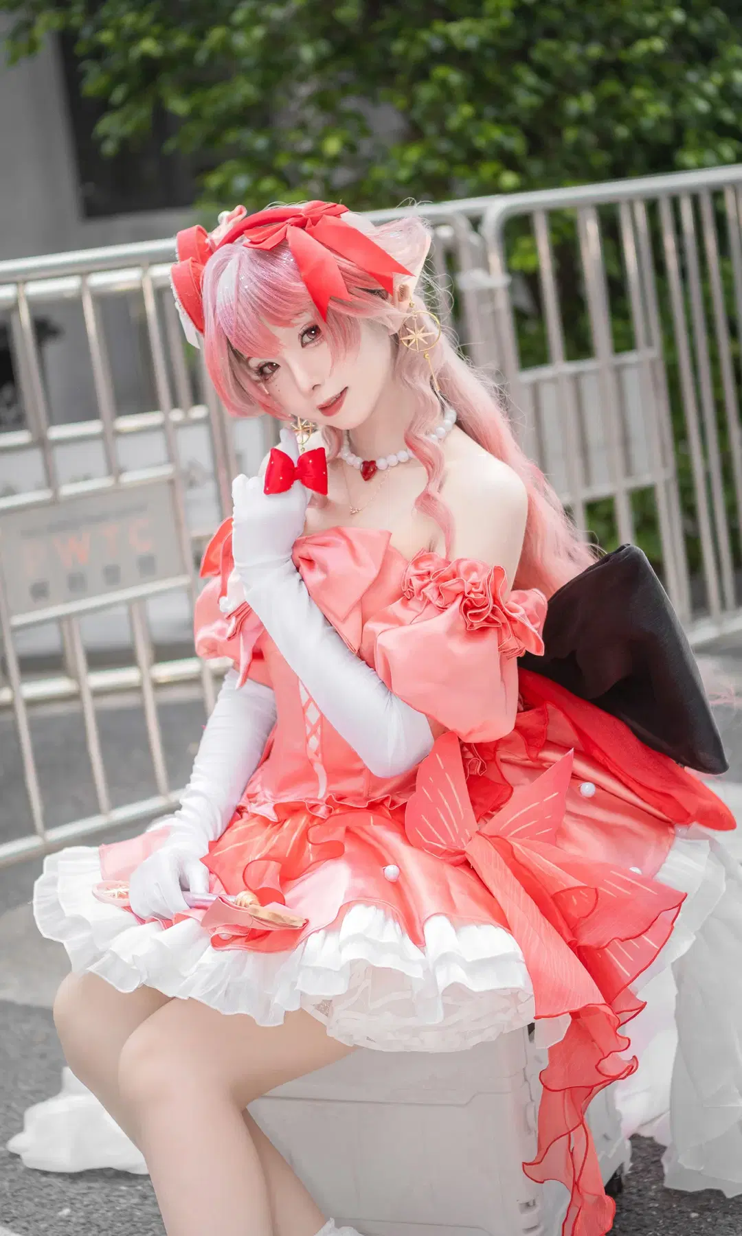 萤火虫漫展, 明日方舟, cosplay返图, 二次元萌系, 羽生萌萌香cos