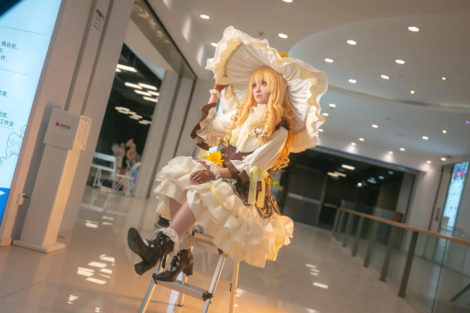 cosplay, 二次元摄影, 东方project, 雾雨魔理沙cos, 洛丽塔洋装