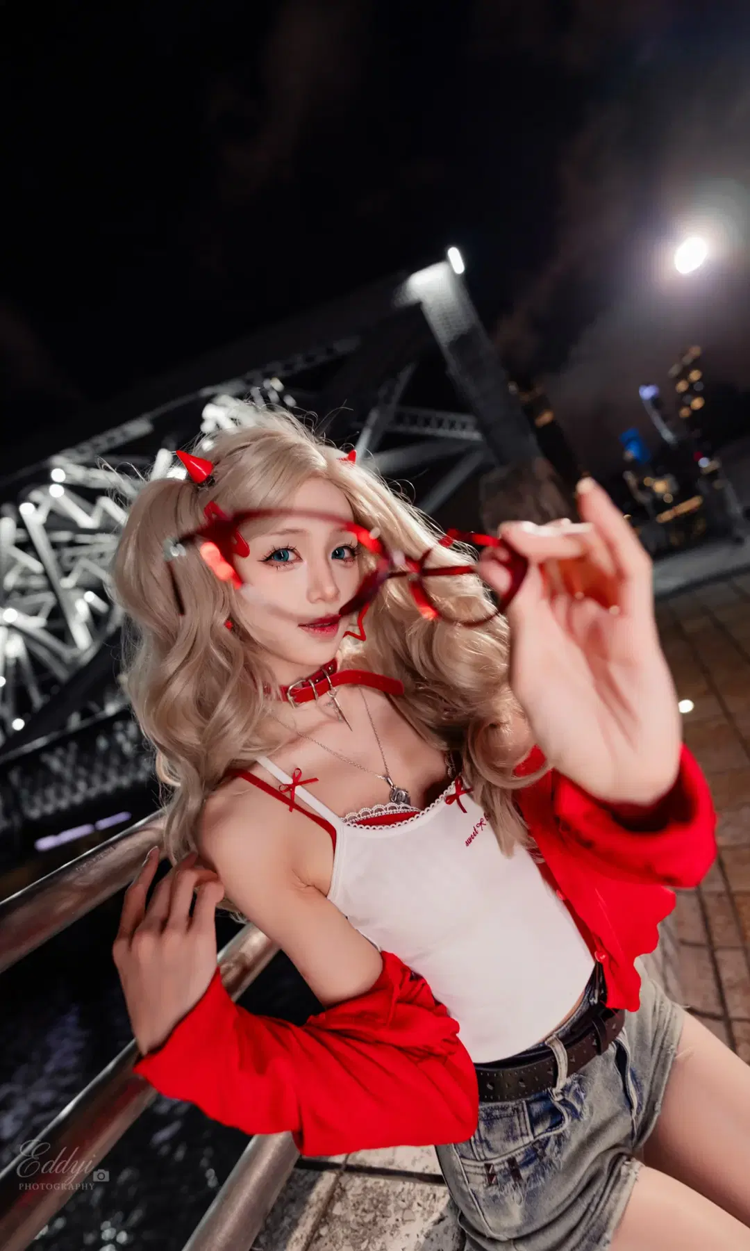 【高卷杏cos】自动鱼眼头下的女神异闻录5，一秒出镜变成二次元 - EddieZ - 第5张