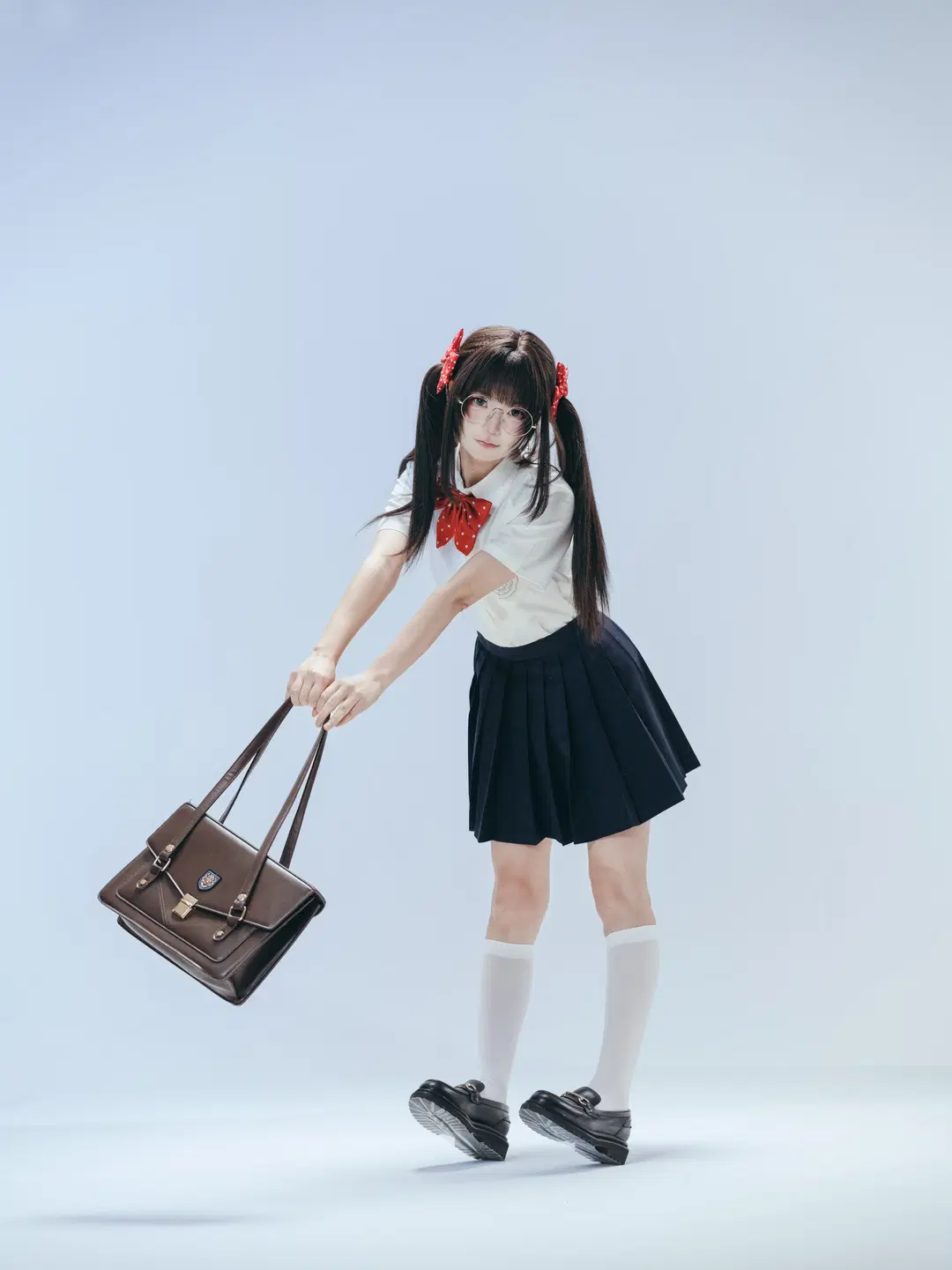 cosplay, 校园风, 白丝, jk制服, 白棚写真