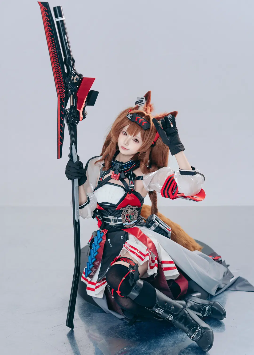 【予願アンジェリーナコスプレ】アークナイツ「大地が一粒のライムになるまで」写真集 - 蒋书剑 - 2枚目