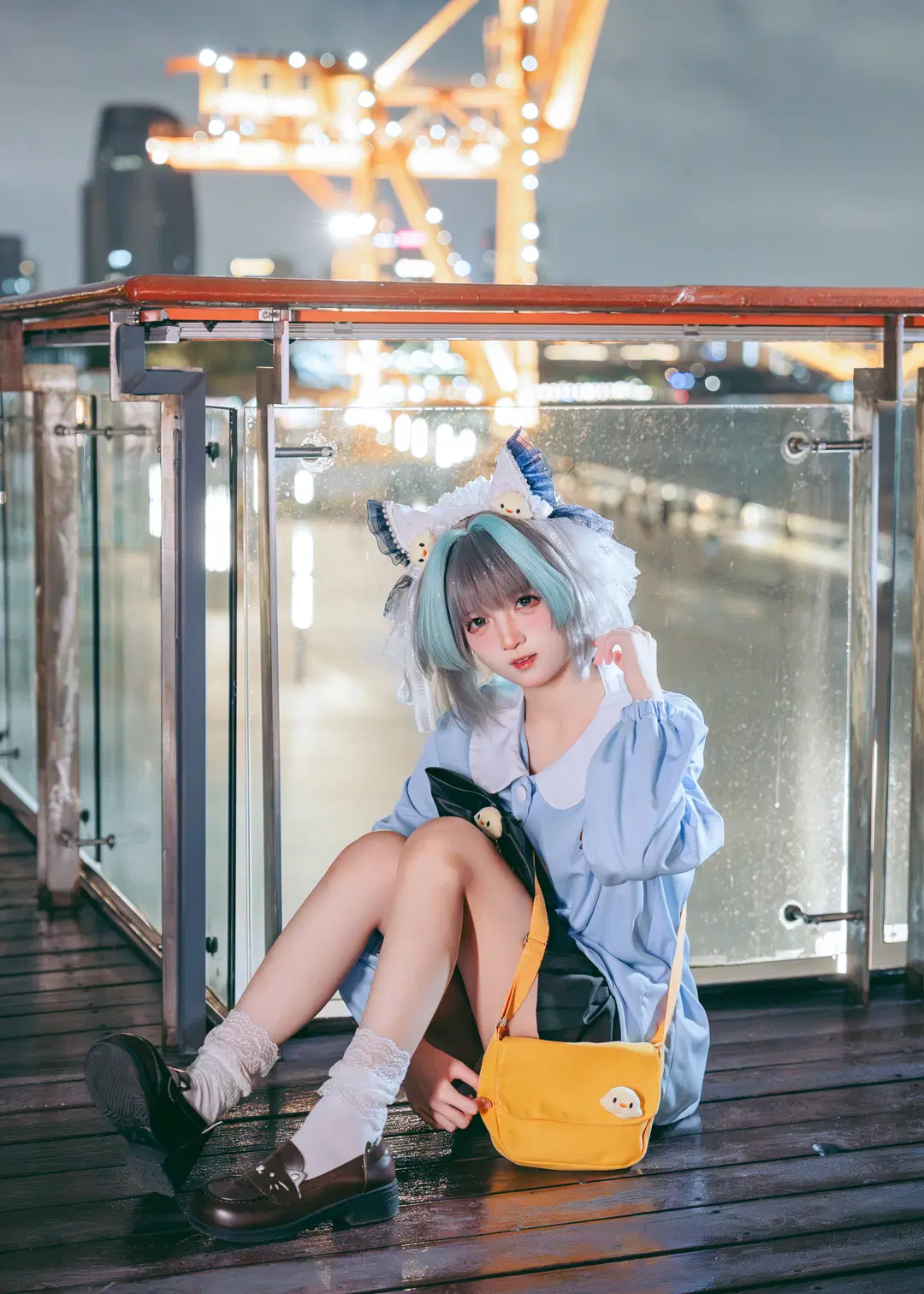 【柴郡cos】碧蓝航线黄昏转夜景实拍教程 - 蒋书剑 - 第11张