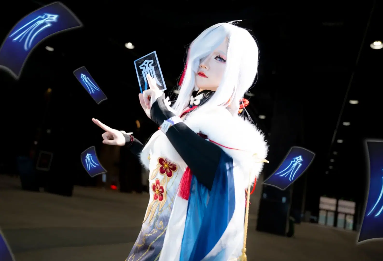 【申鹤cos】雪国冰原上的红绳流光，这套原神角色的服装细节分享 - 番茄猫猫 - 第5张