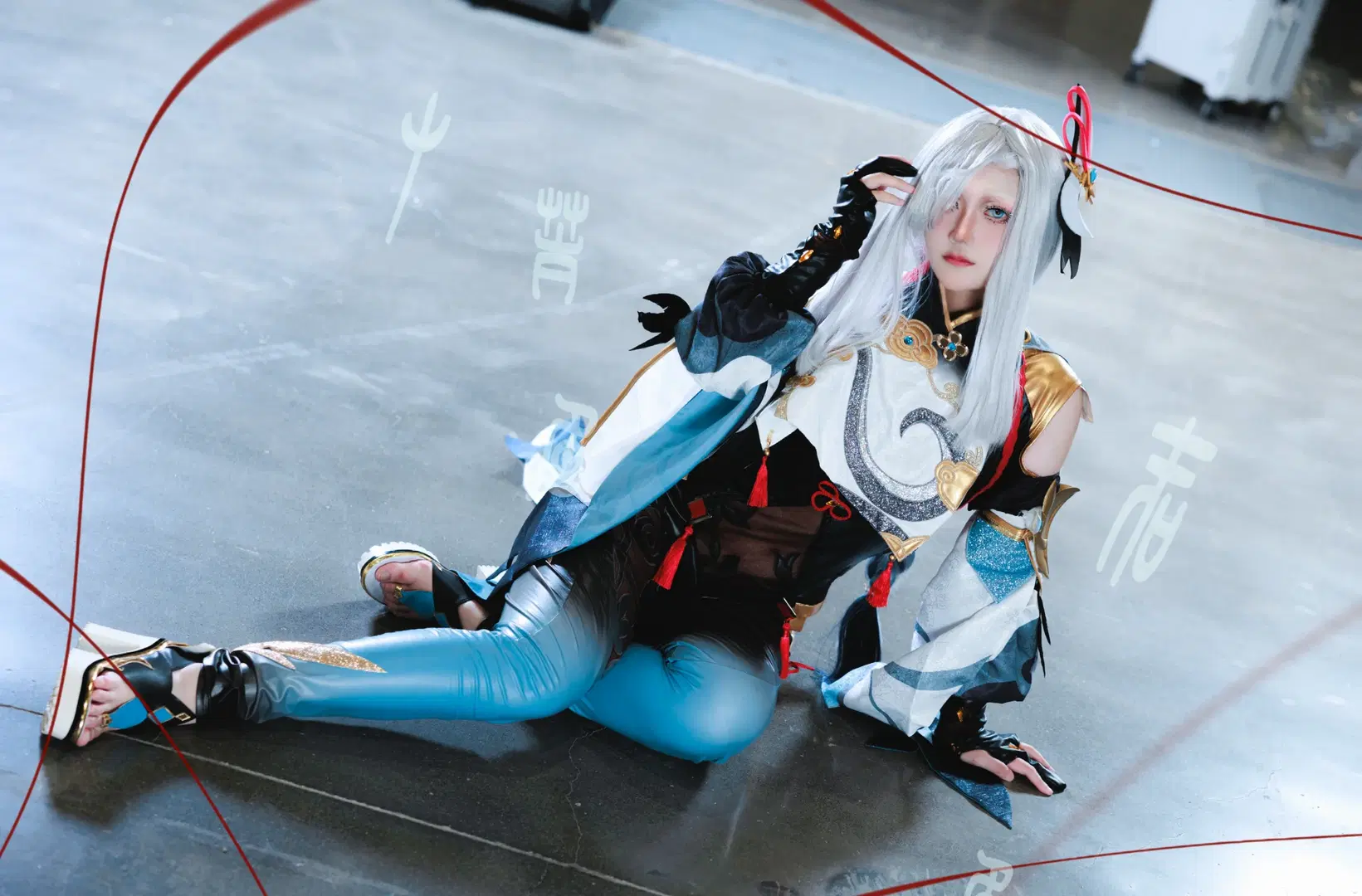 【Shenhe cosplay】Genshin Impact Shenhe Convention Photos Sharing by 番茄猫猫 - Image 4