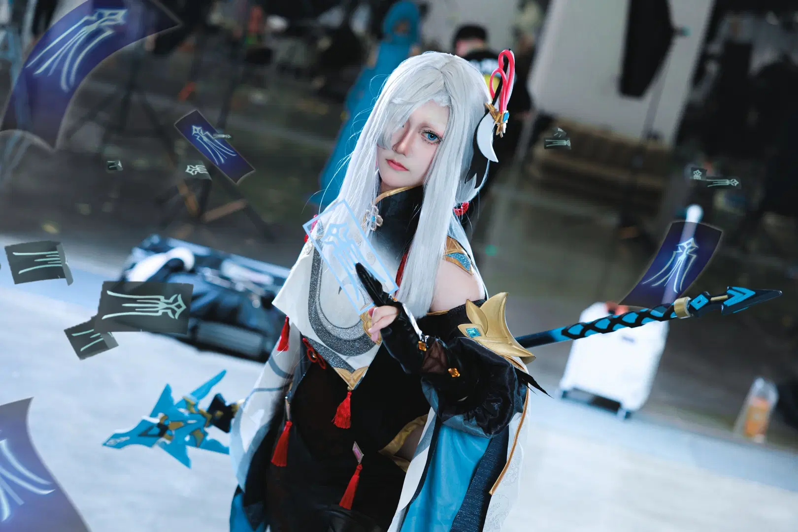 【Shenhe cosplay】Genshin Impact Shenhe Convention Photos Sharing by 番茄猫猫 - Image 5