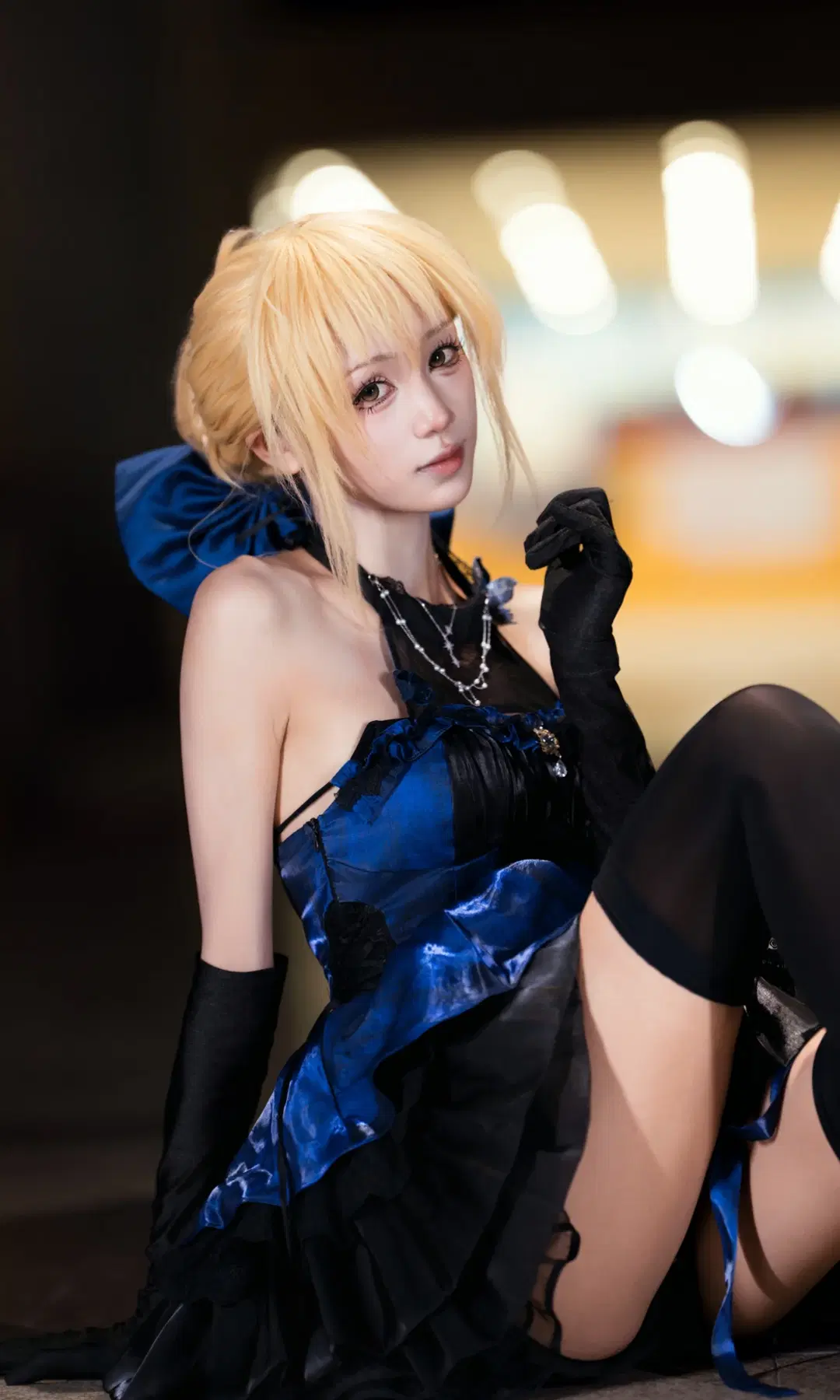 【阿尔托莉雅cos】fate誓约胜利之剑的暗夜降临 - 朝日六六花 - 第6张