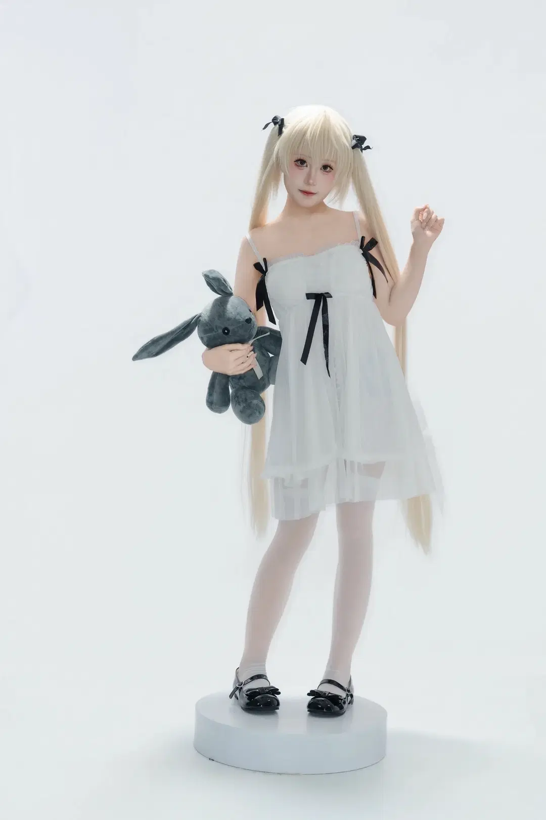 【春日野穹cos】缘之空经典白裙造型 - 白茶shirachi - 第2张