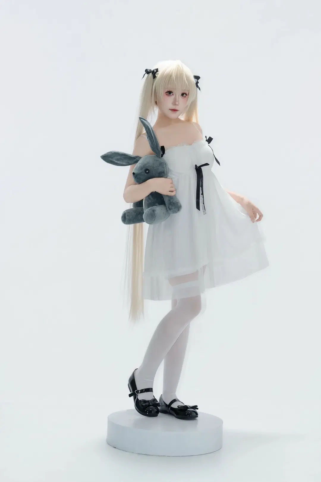 【春日野穹cos】缘之空经典白裙造型 - 白茶shirachi - 第4张