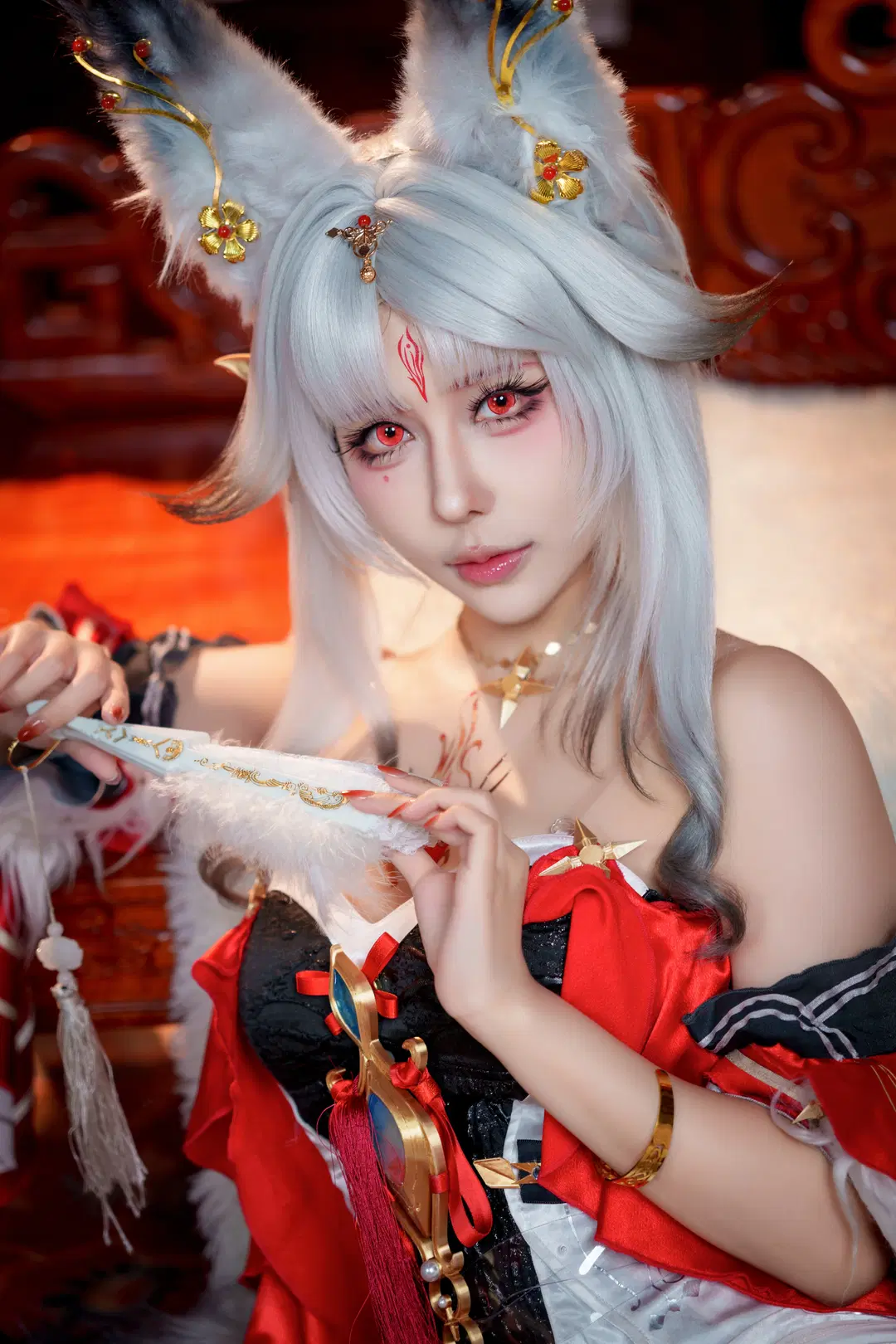鸣潮, 二次元摄影, cos正片, 心月狐cos, 鸣潮梦州
