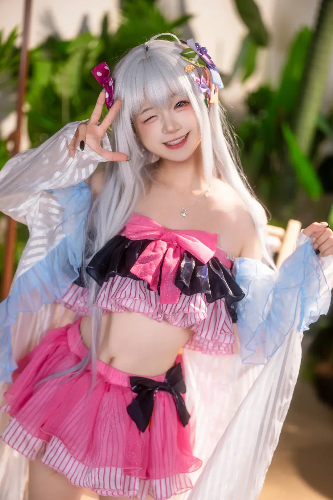 【白洲梓cos】蔚蓝档案水着少女的夏日浪漫 - RyanSDGD - 第6张