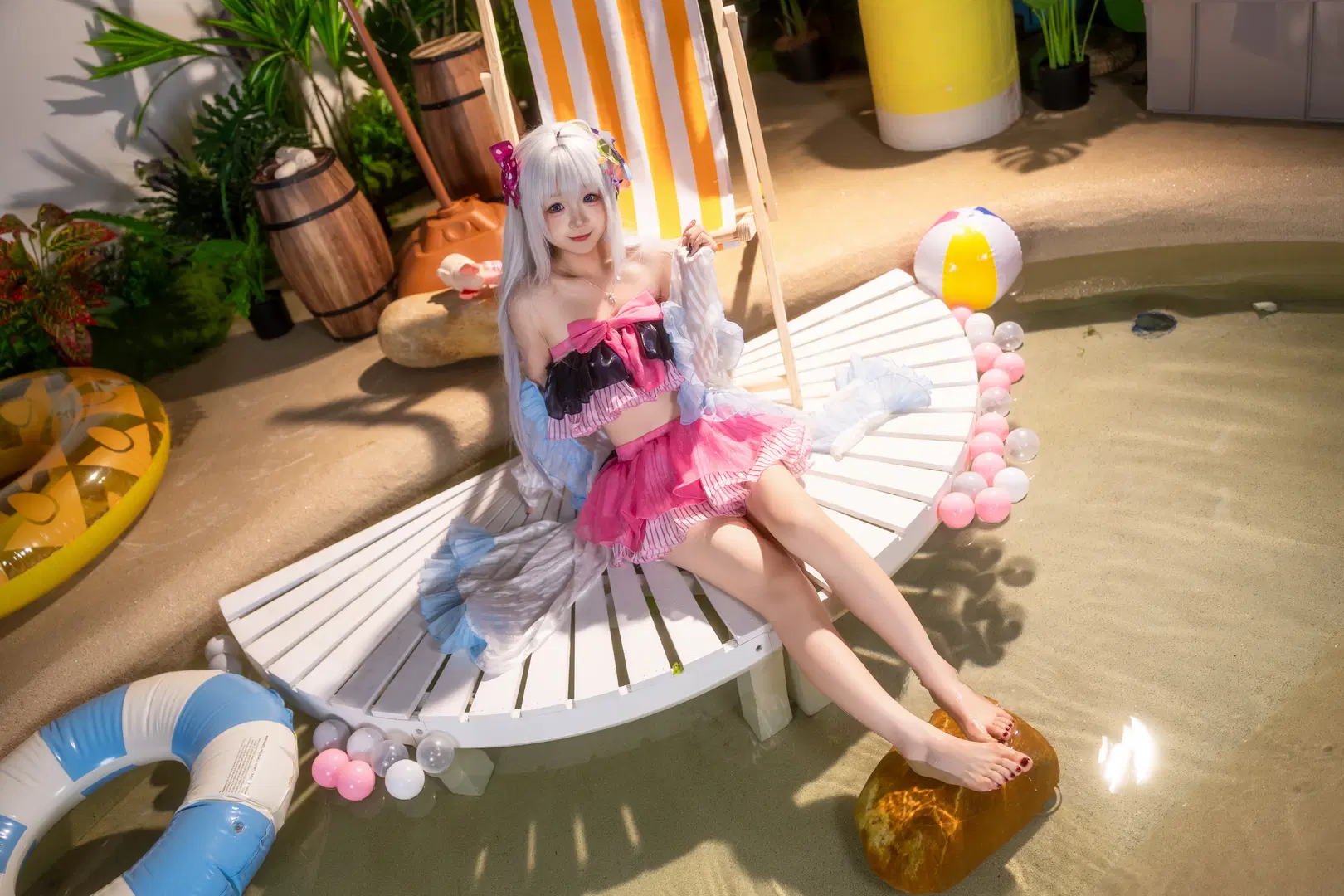 【白洲梓cos】碧蓝档案的夏日泳装清凉记录 - RyanSDGD - 第3张