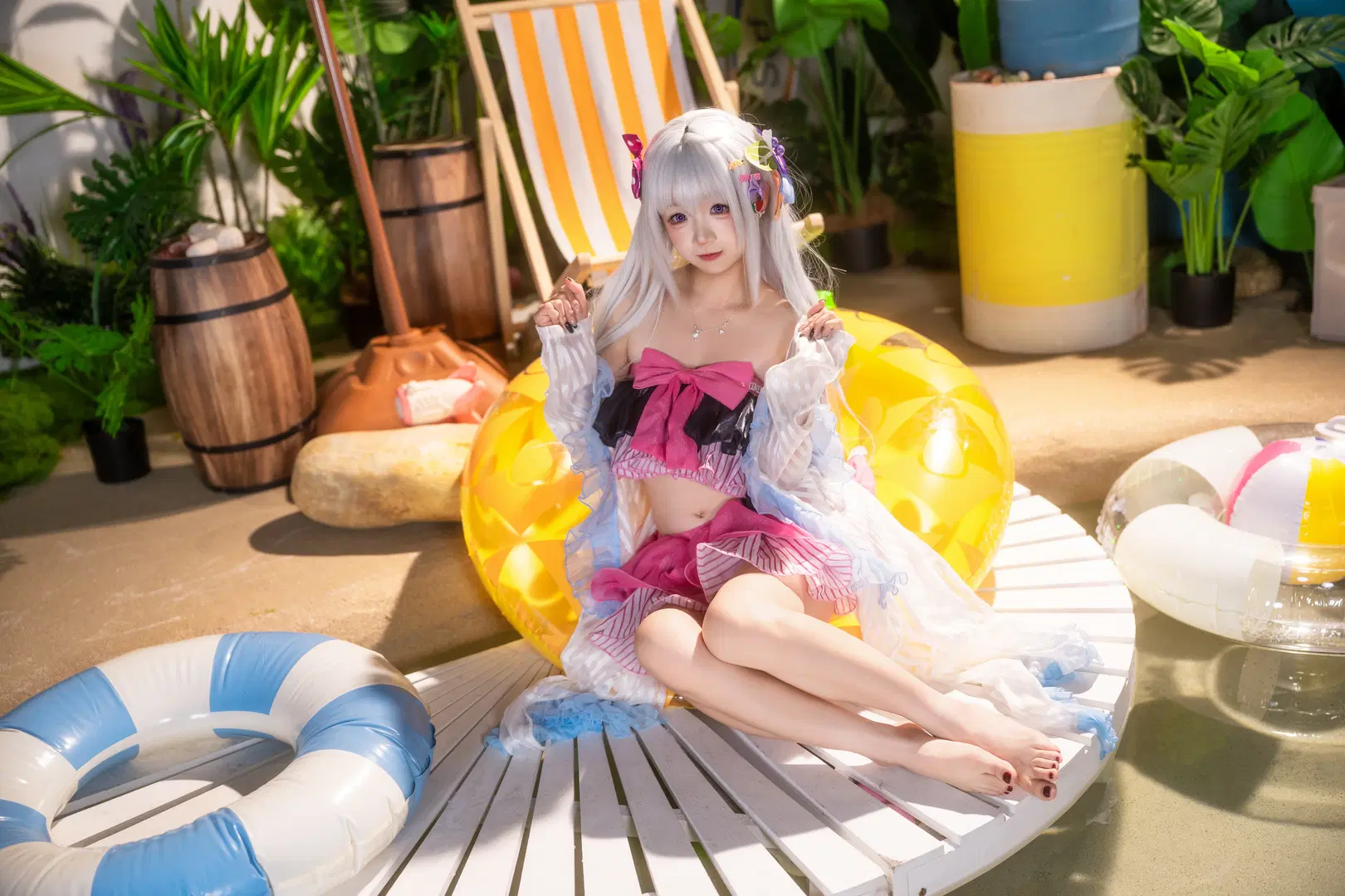 【白洲梓cos】碧蓝档案的夏日泳装清凉记录 - RyanSDGD - 第5张
