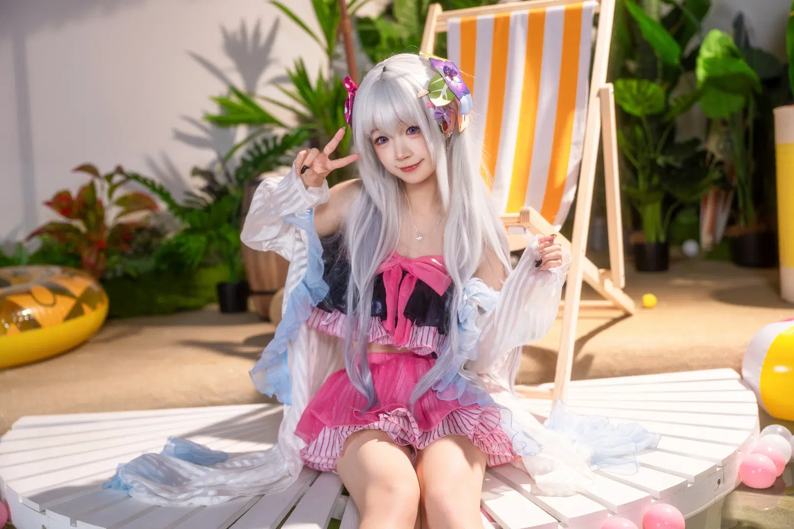 【白洲梓cos】碧蓝档案的夏日泳装清凉记录 - RyanSDGD - 第7张