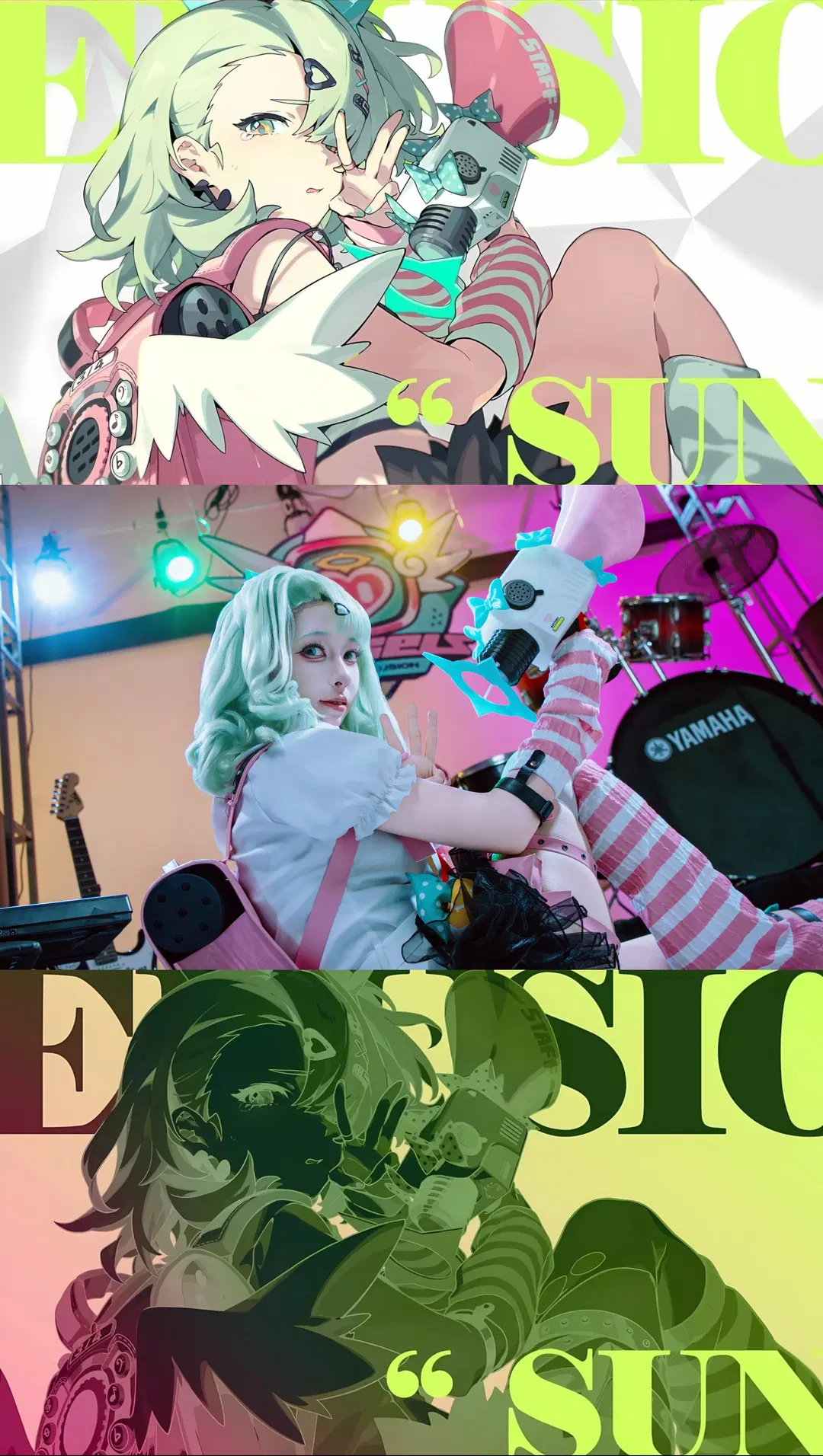 [Chinatsu Remiel cosplay] Zenless Zone Zero Delusion Angel Stage Photoshoot Re-creation by 黑爱势力登场 - Image 4