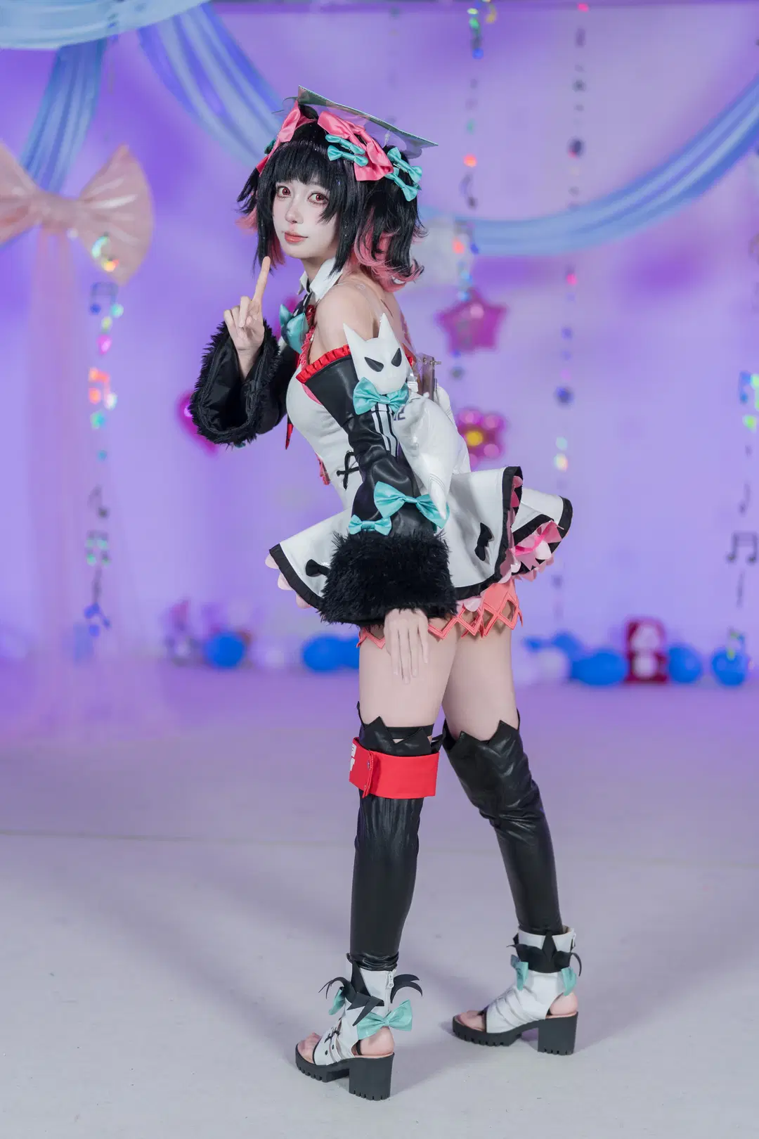 绝区零, 妄想天使, 黑丝, 爱芮cos, 南宫羽cos