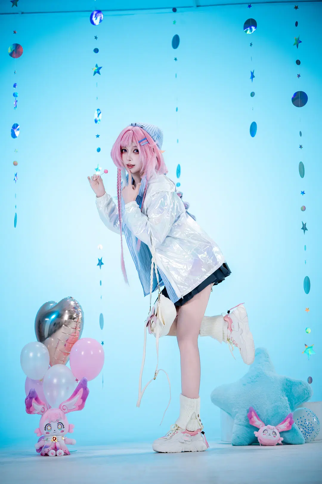 【昔涟cos】崩坏星穹铁道里的美好假日 - 黑爱势力登场 - 第2张