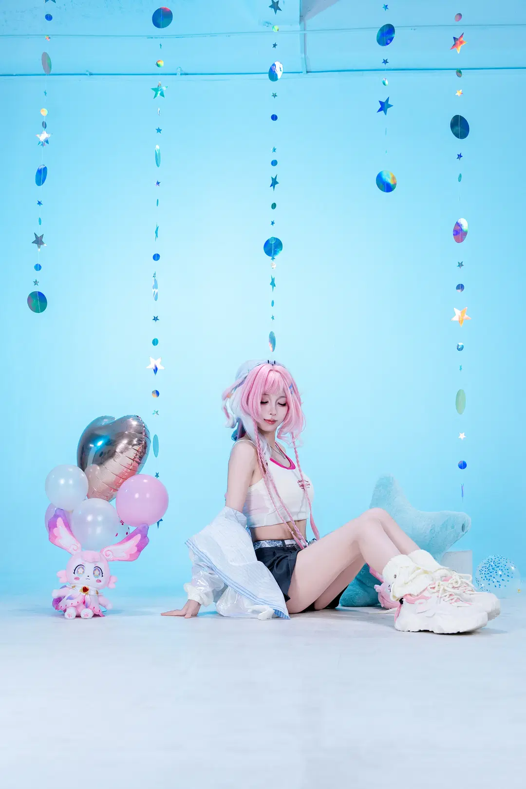 【昔涟cos】崩坏星穹铁道里的美好假日 - 黑爱势力登场 - 第5张