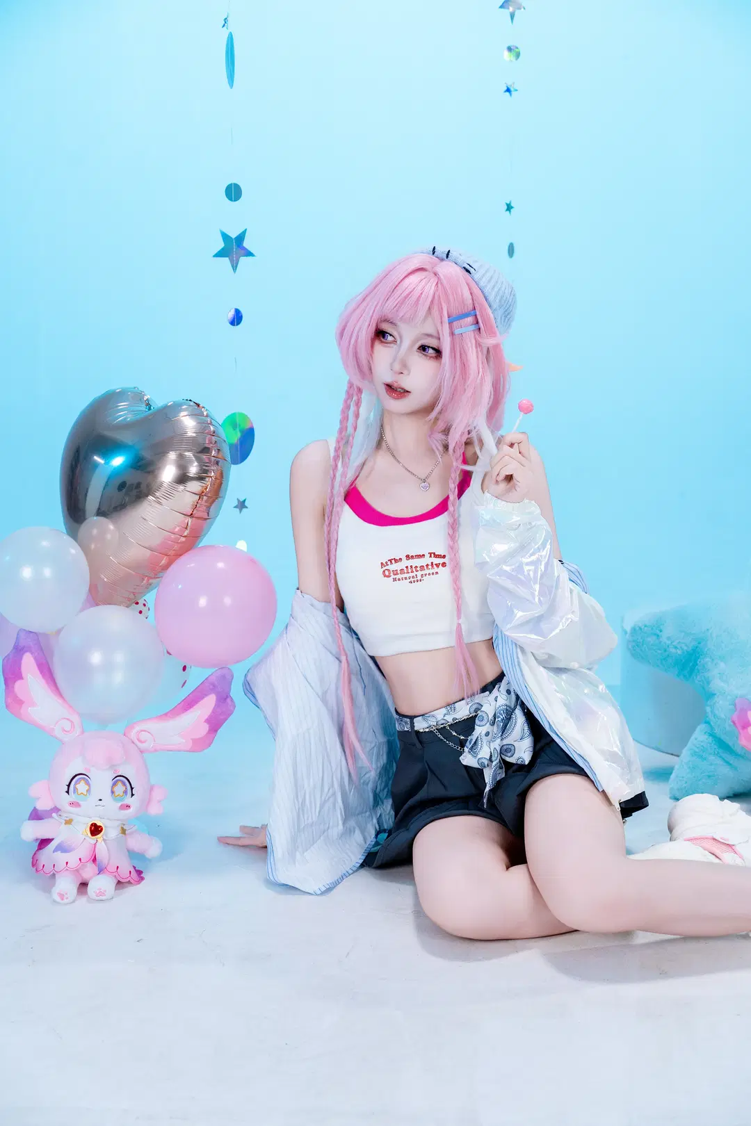 【昔涟cos】崩坏星穹铁道里的美好假日 - 黑爱势力登场 - 第6张