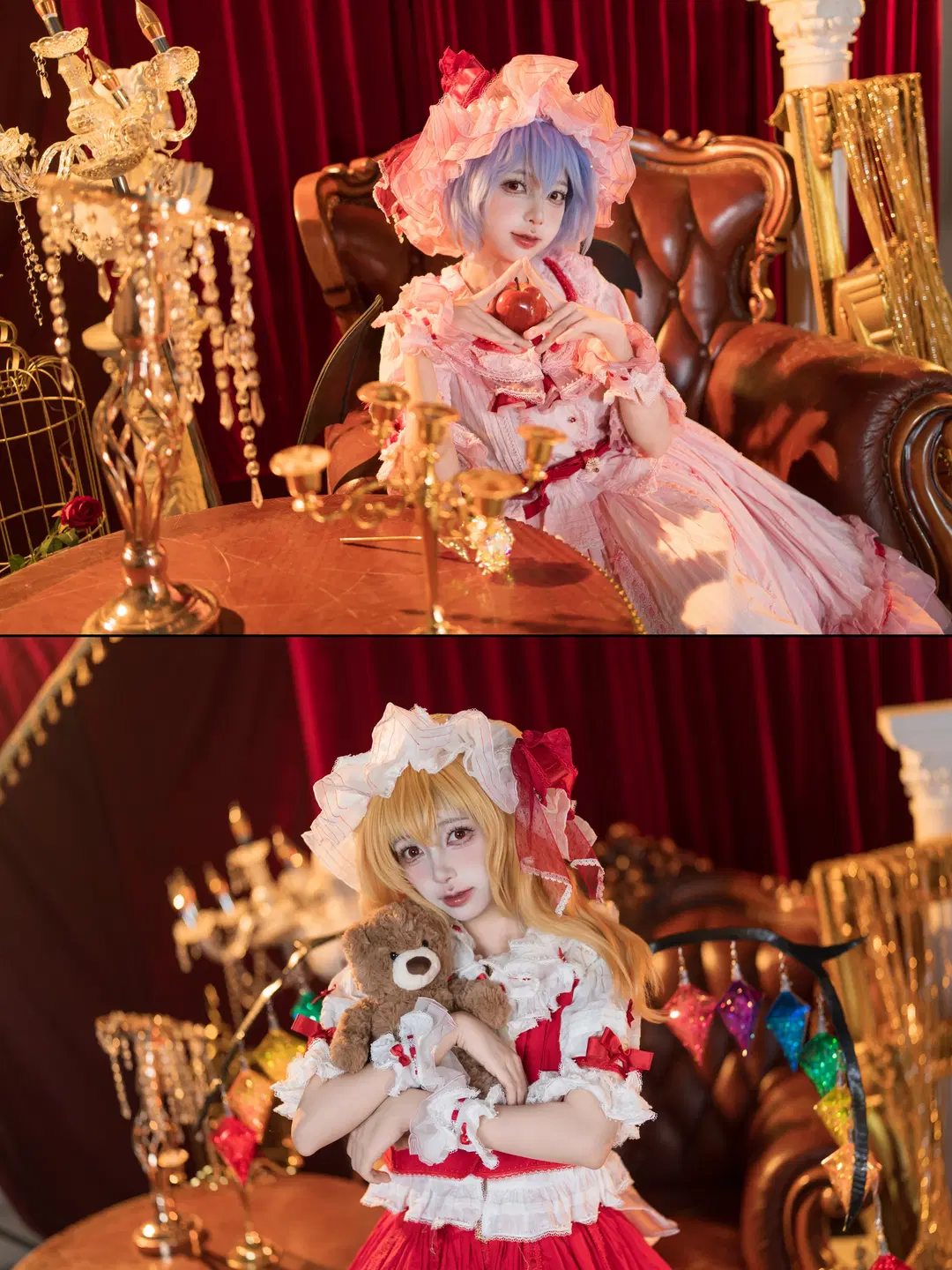 【蕾米莉亚cos】东方红魔乡红魔馆双子吸血鬼日常分享 - 黑爱势力登场 - 第3张