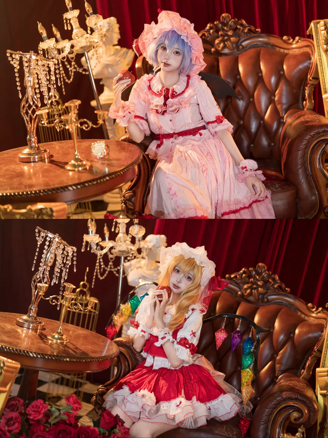 【蕾米莉亚cos】东方红魔乡红魔馆双子吸血鬼日常分享 - 黑爱势力登场 - 第5张