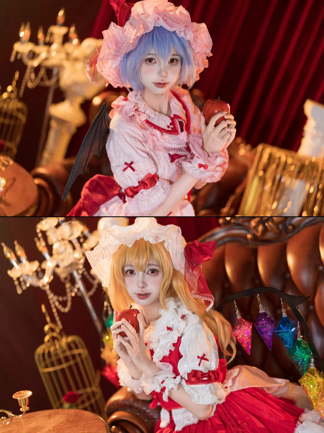 【蕾米莉亚cos】东方红魔乡红魔馆双子吸血鬼日常分享 - 黑爱势力登场 - 第6张