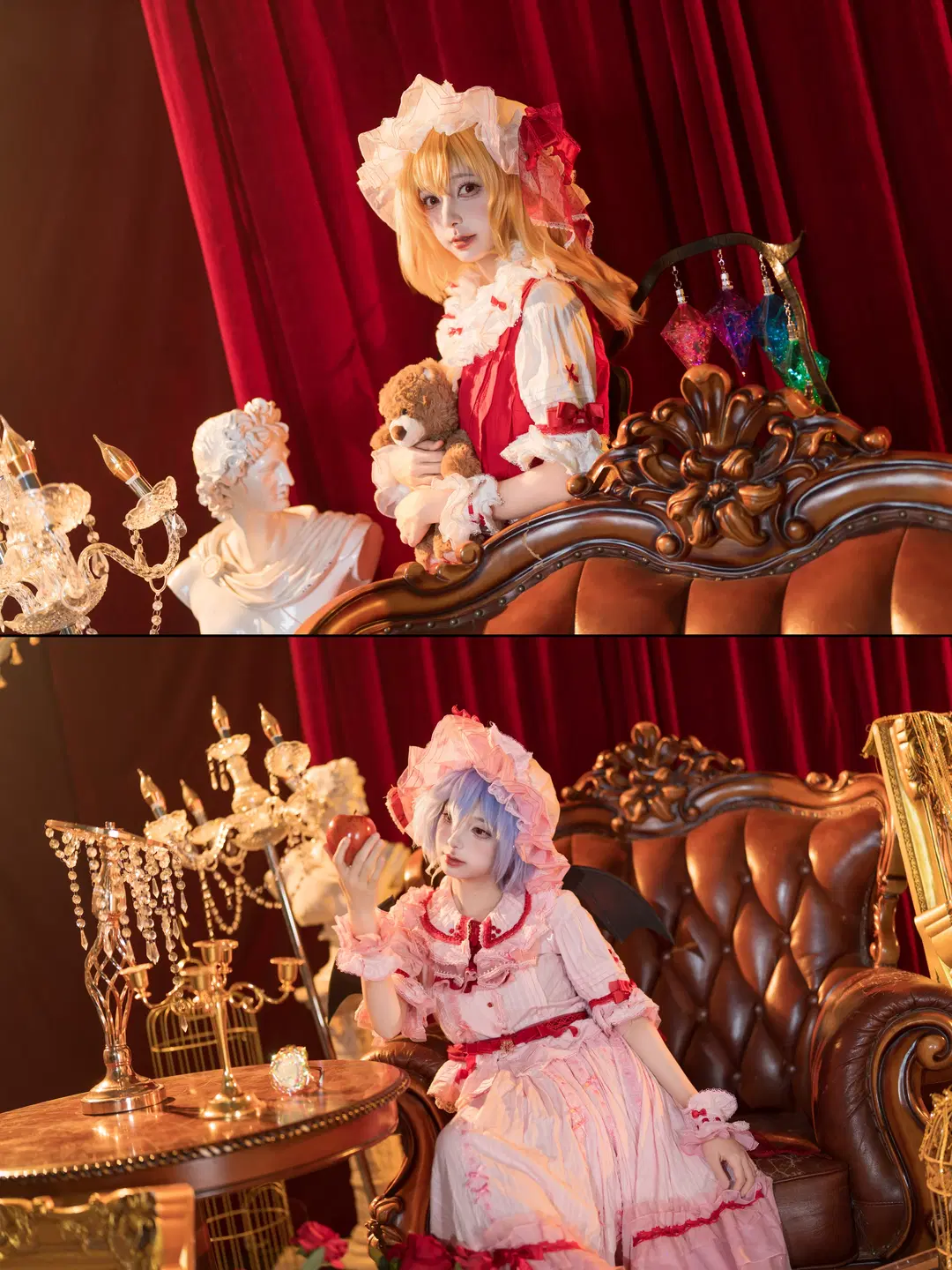 【蕾米莉亚cos】东方红魔乡红魔馆双子吸血鬼日常分享 - 黑爱势力登场 - 第7张