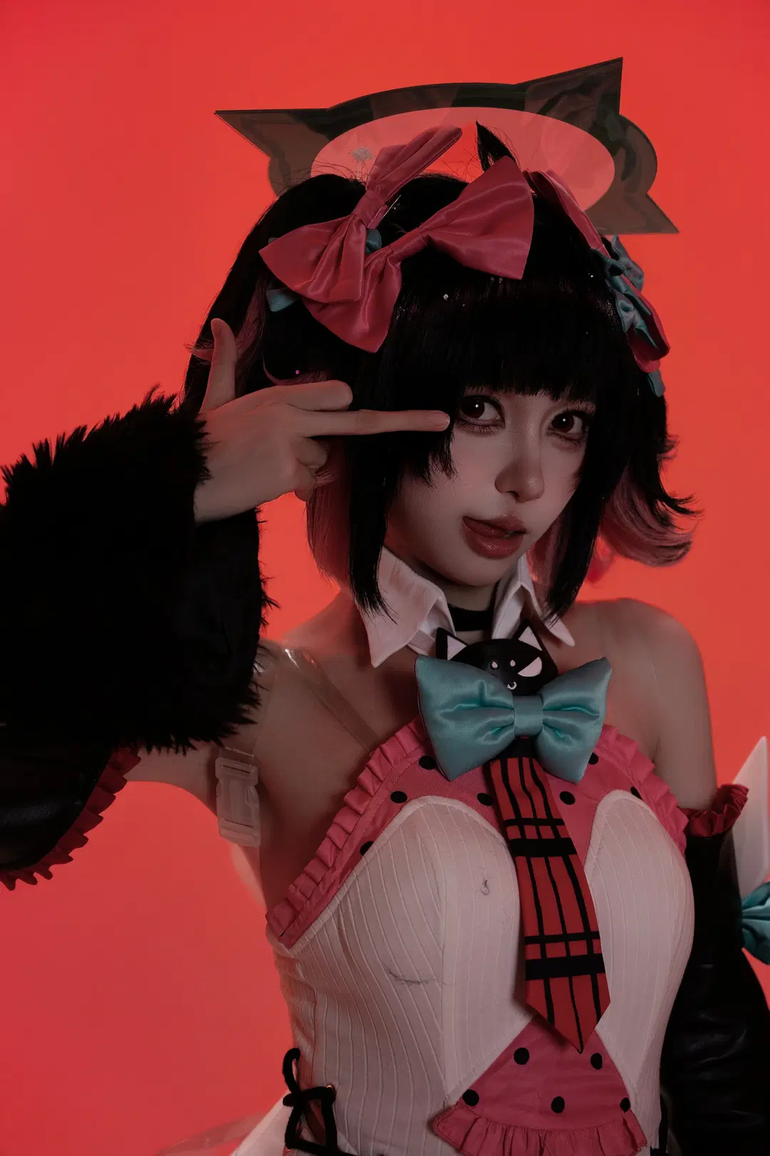 【南宮羽cos】絕區零白棚動作參考，天使的傷痕拍攝記錄 - 黑爱势力登场 - 第2張