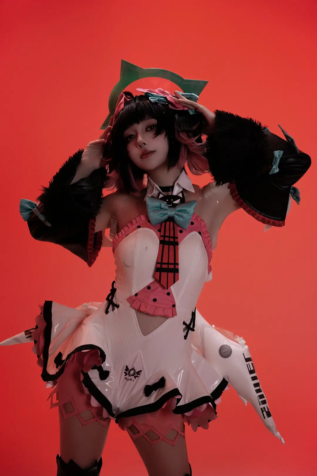 【南宮羽cos】絕區零白棚動作參考，天使的傷痕拍攝記錄 - 黑爱势力登场 - 第7張