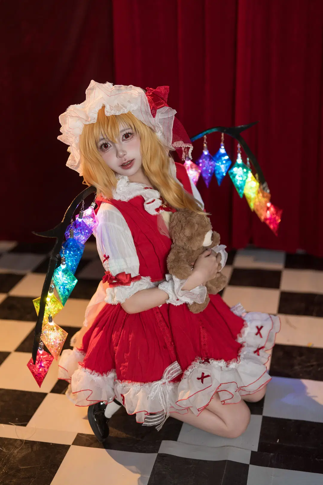 【芙蘭朵露cos】東方紅魔鄉的舞臺定格瞬間 - 黑爱势力登场 - 第2張