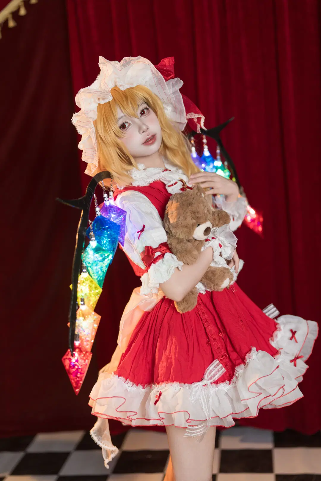 【芙蘭朵露cos】東方紅魔鄉的舞臺定格瞬間 - 黑爱势力登场 - 第4張