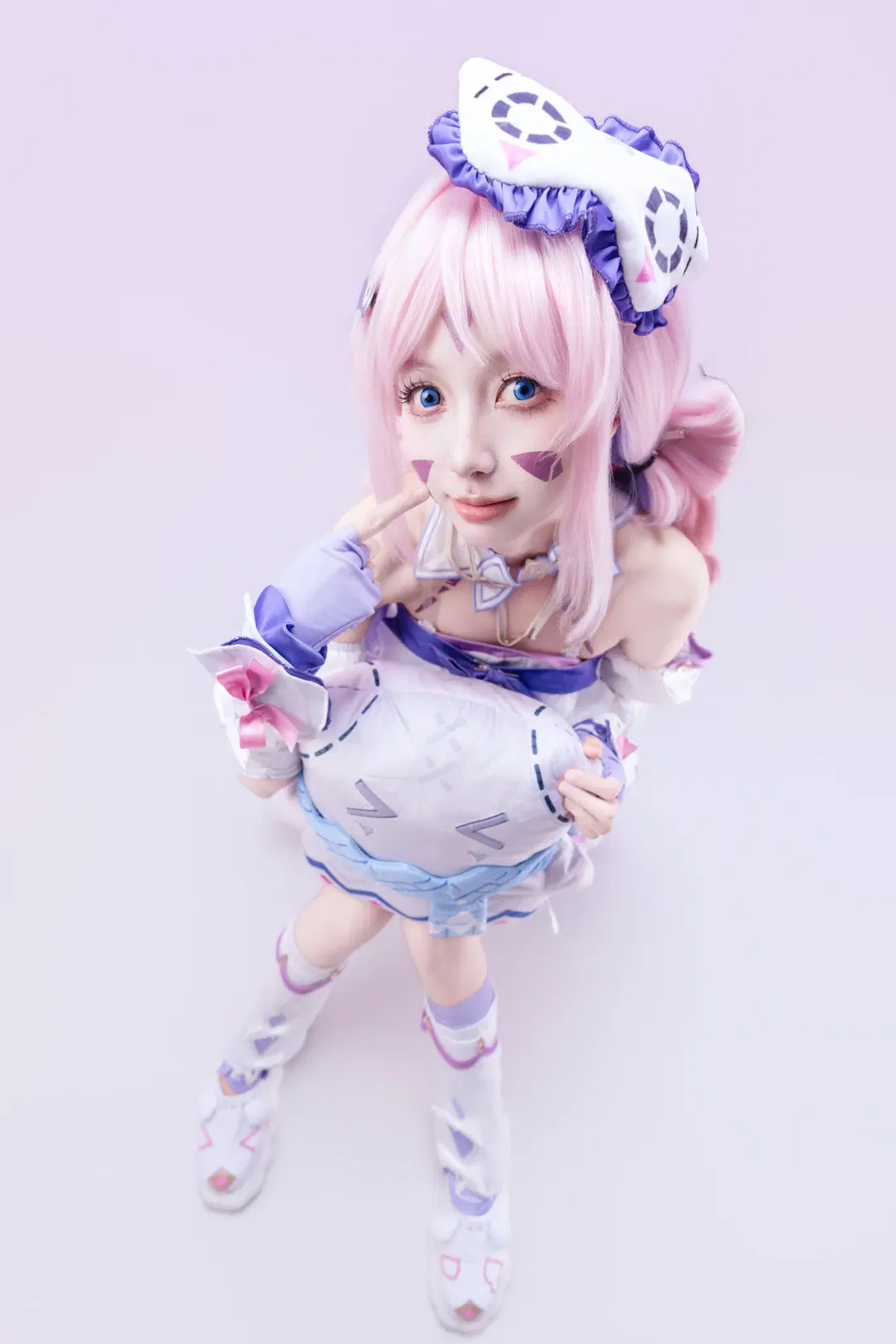 [Citlali cosplay] Genshin Impact Nocturnal Whispers of Stars and Smoke: Pink Twin Tails Are Pure Sweetness by 黑爱势力登场 - Image 5