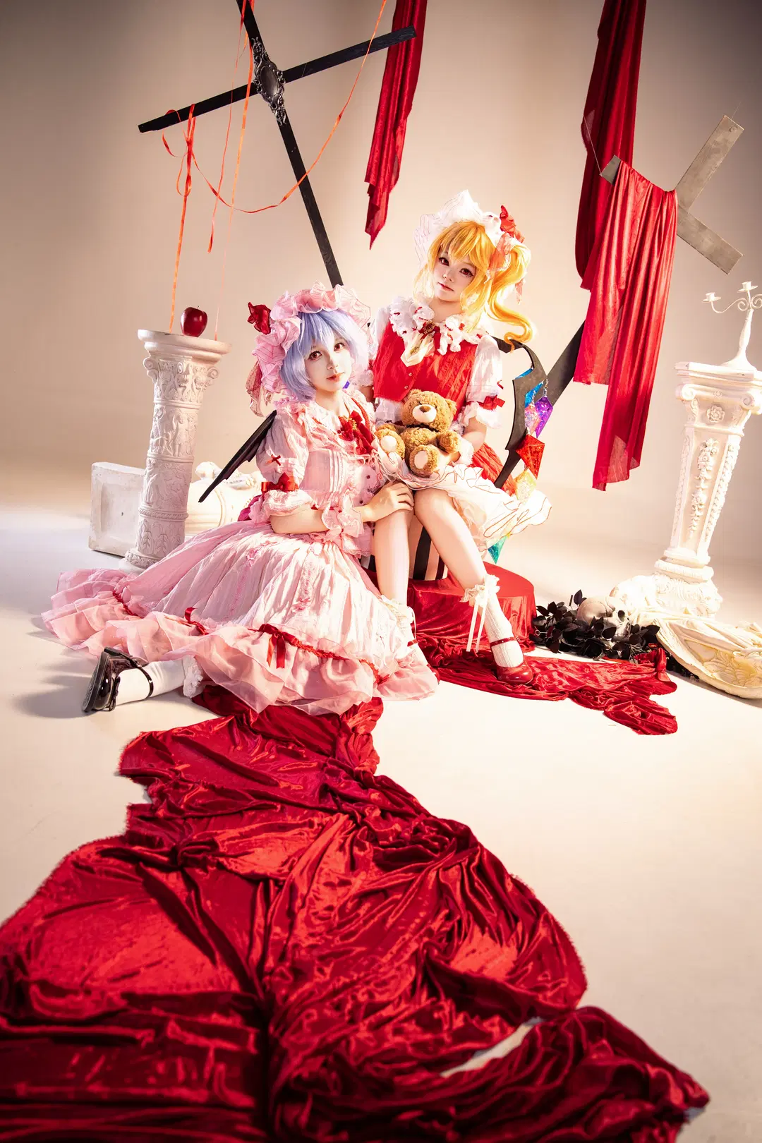 蕾米莉亚cos, 芙兰朵露cos, 哥特洛丽塔, 东方红魔乡, 丝袜
