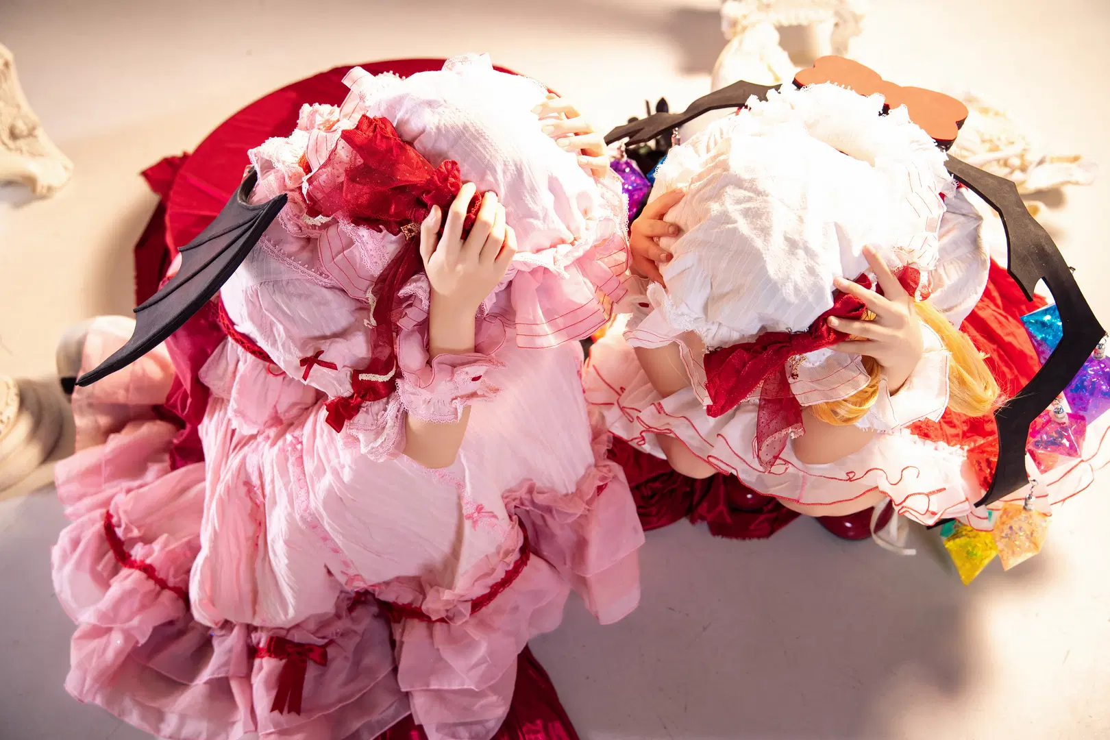 【レミリアコスプレ】東方紅魔郷 紅魔館の姉妹が過ごす午後のひととき - 黑爱势力登场 - 9枚目