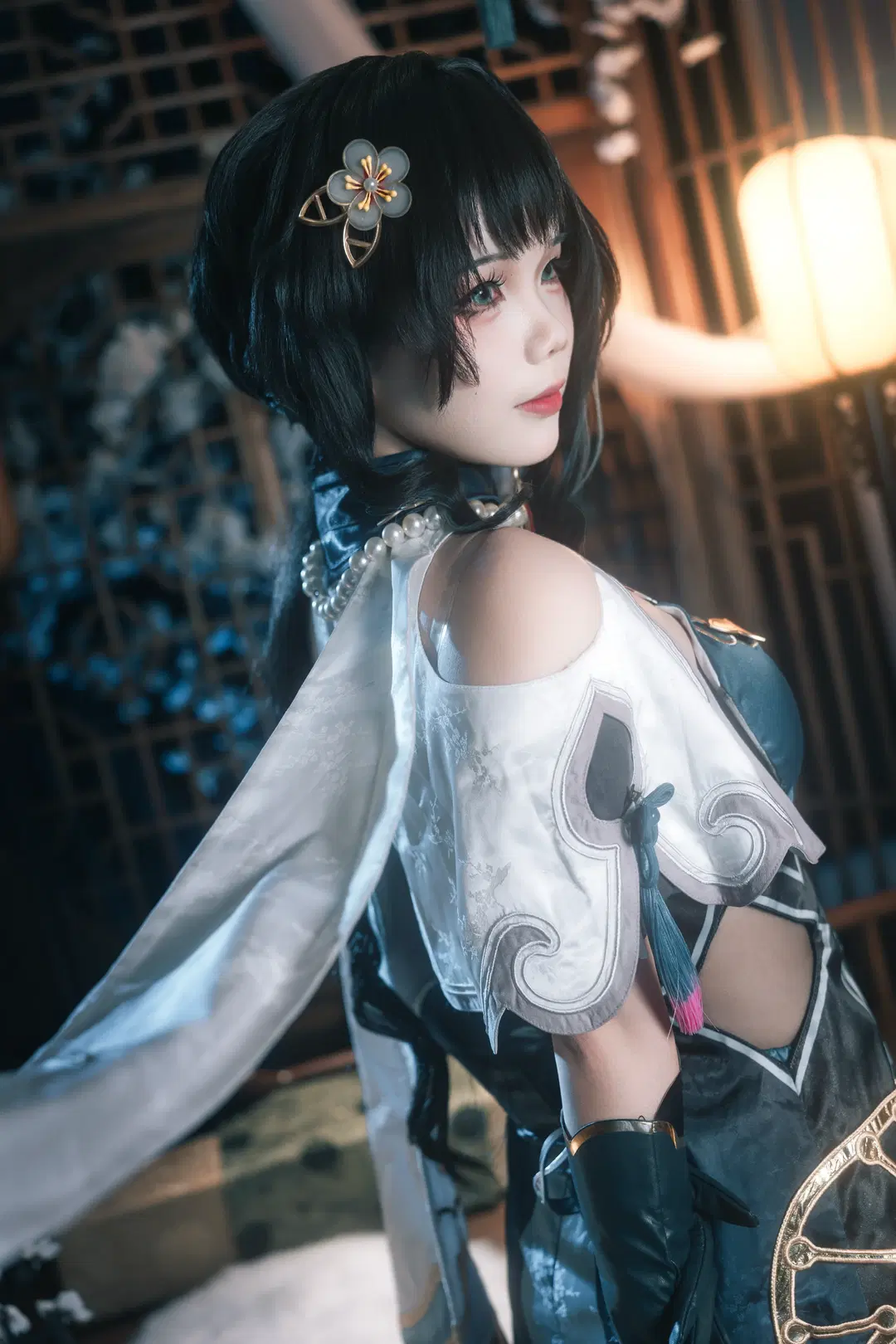 [Ruan Mei cosplay] The detached traditional Chinese style beauty in Honkai: Star Rail by 易木 - Image 2