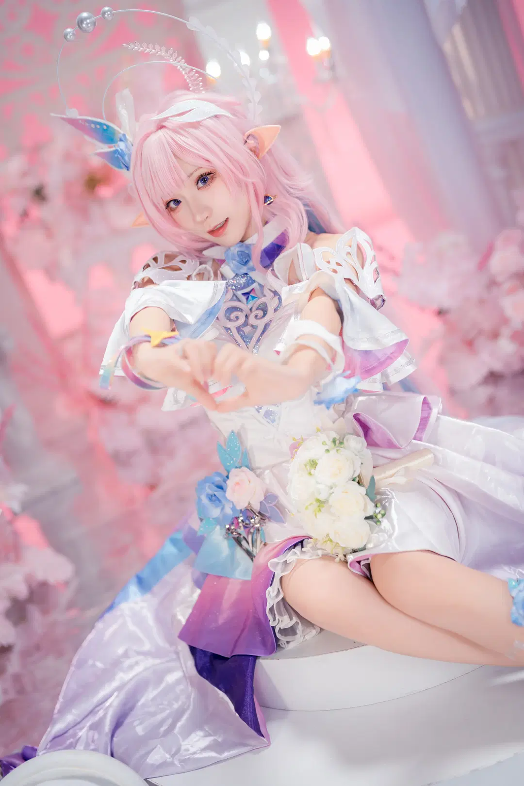 【昔涟cos】崩坏星穹铁道翁法罗斯黄金裔的梦幻写真 - 📷易木 - 第2张