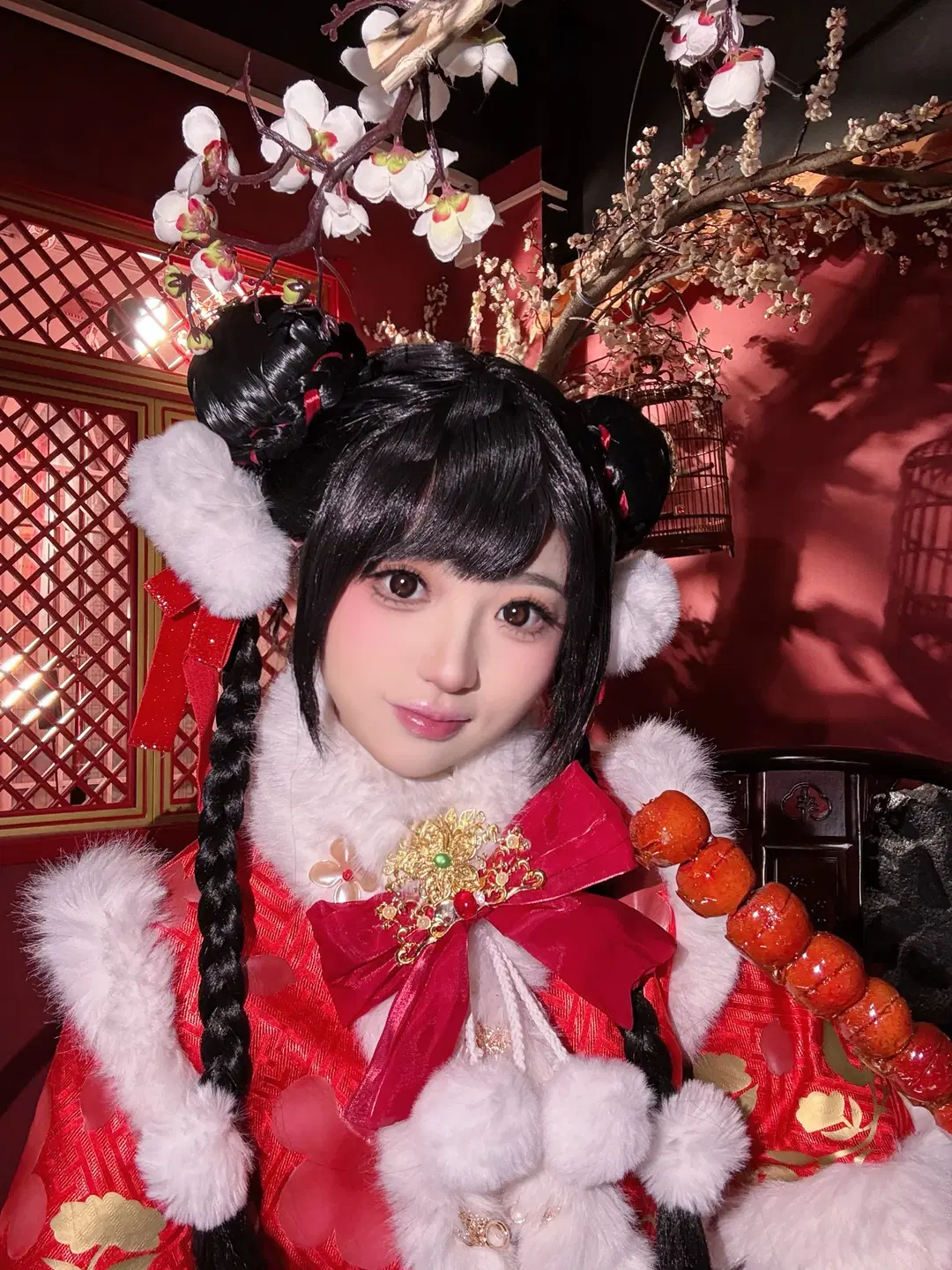[Hu Tao cosplay] NARAKA: BLADEPOINT Hu Tao Spring Festival ACG New Year goods behind the scenes by 汤圆不吃蛋黄 - Image 2