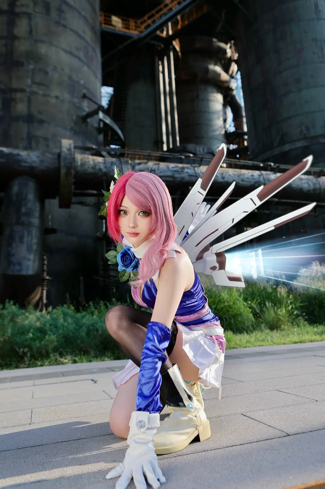 【Alisa Bosconovitch cos】铁拳系列中的机械美少女 - 汤圆不吃蛋黄 - 第3张