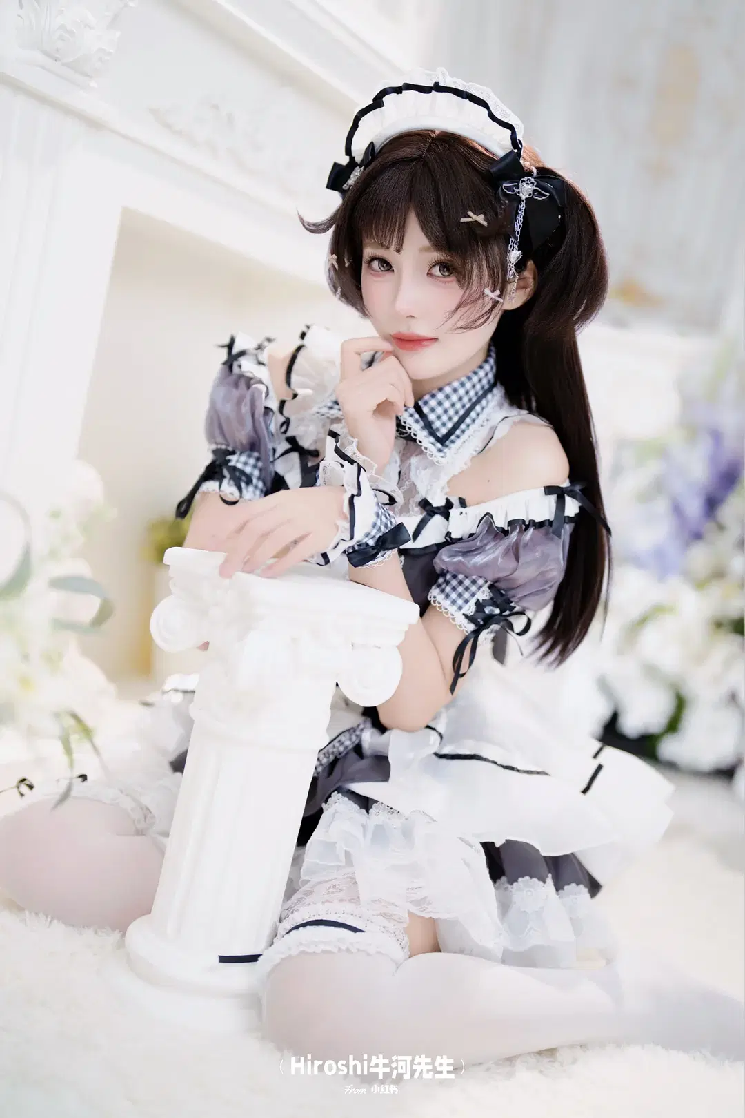 Malymoon风女仆装cos，阳光下的发呆日记 - Hiroshi牛河先生 - 第9张