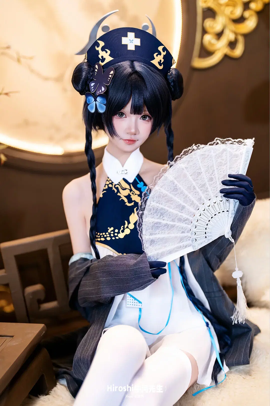 【竜華キサキ コスプレ】ブルーアーカイブ 古風な空間で微睡むアンニュイなひととき - Hiroshi牛河先生 - 7枚目
