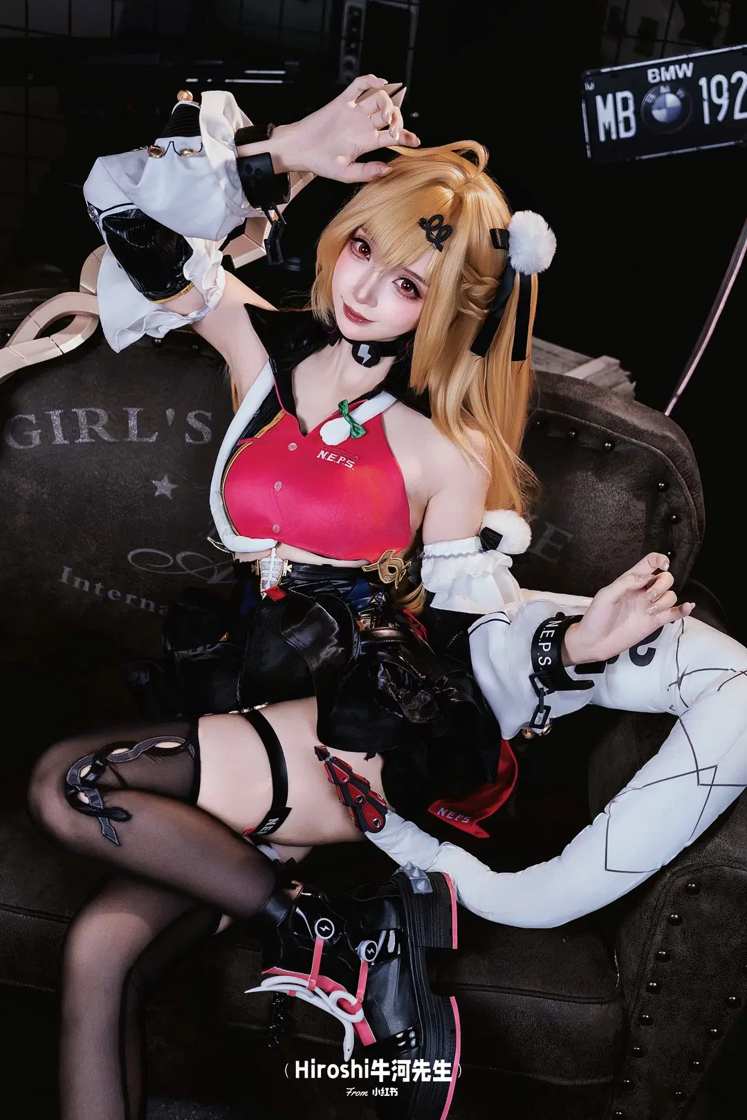 绝区零, 希希芙cos, cosplay, 丝袜, NEPS都市秩序部