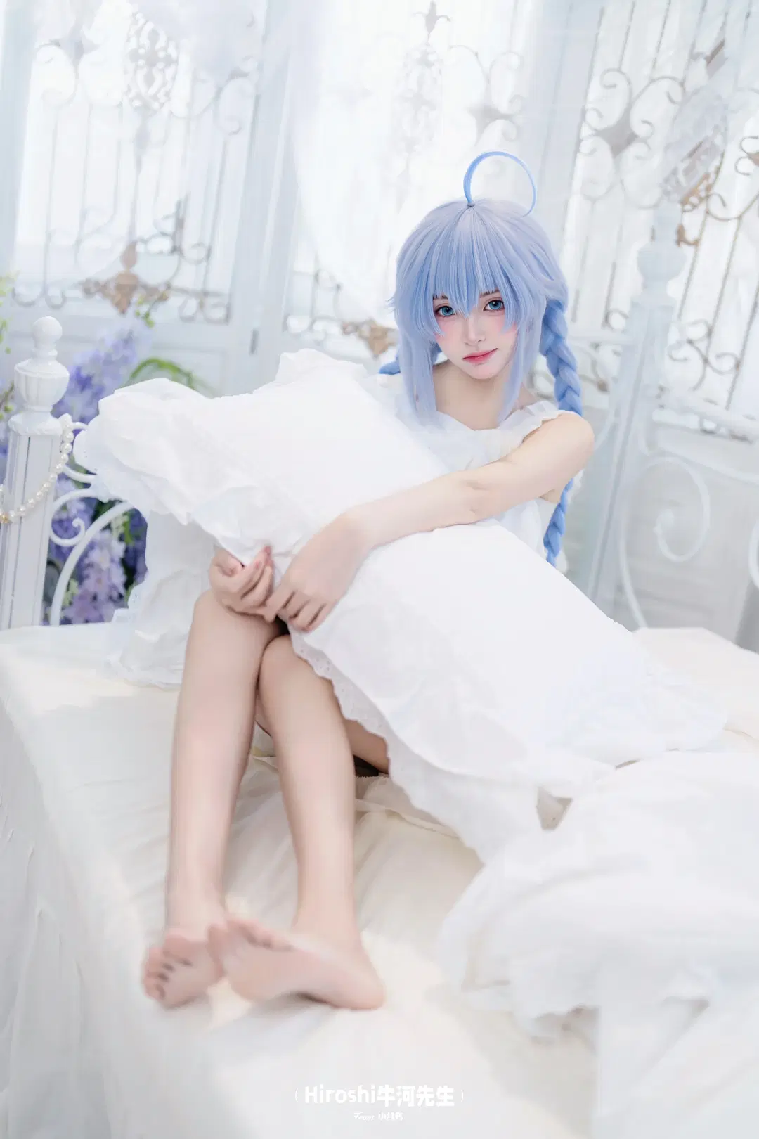 【洛琪希cos】无职转生私设，白裙麻花辫的慵懒日常 - Hiroshi牛河先生 - 第5张