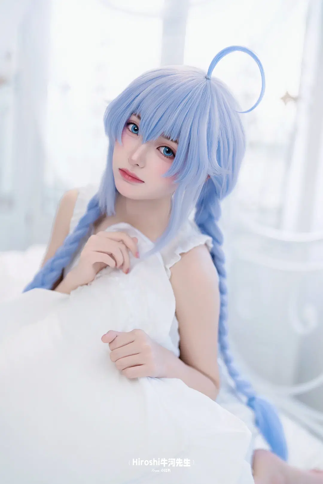 【洛琪希cos】无职转生私设，白裙麻花辫的慵懒日常 - Hiroshi牛河先生 - 第7张